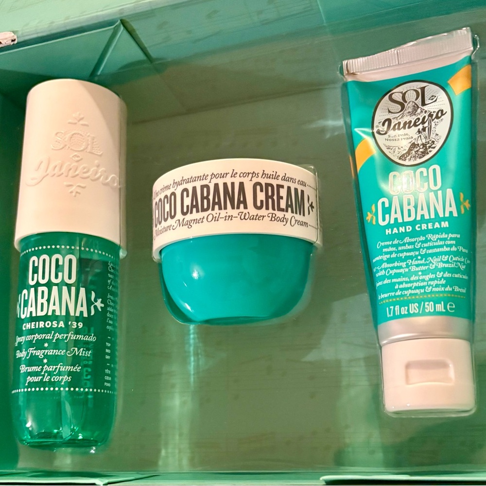⚫️ Sol de Janeiro Samba Mama Set Coco Cabana CHEIROSA 39 Fragrance Hand Cream - Picture 4 of 7